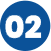 A blue circle with the number 0 2 in it.